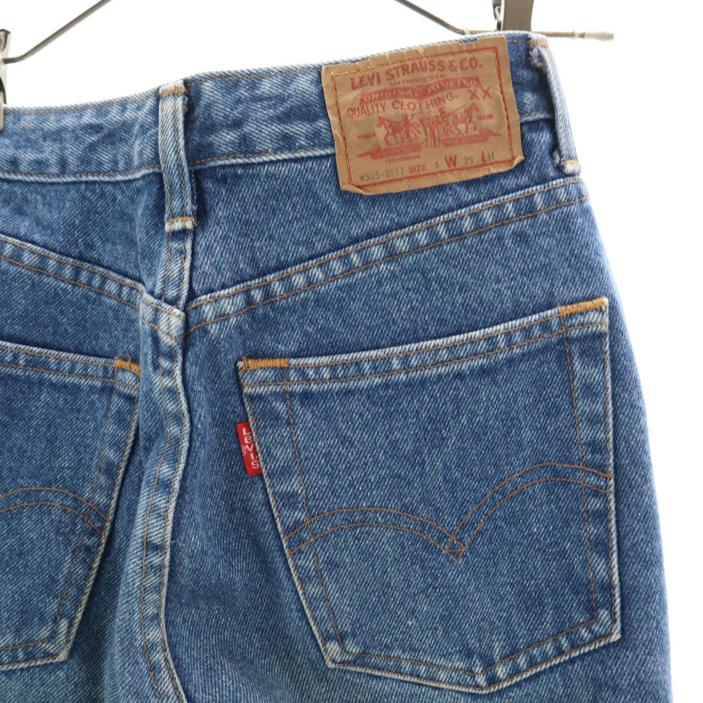 リーバイス 90s 505 日本製 オールド テーパードデニムパンツ W29 Levi's レディース