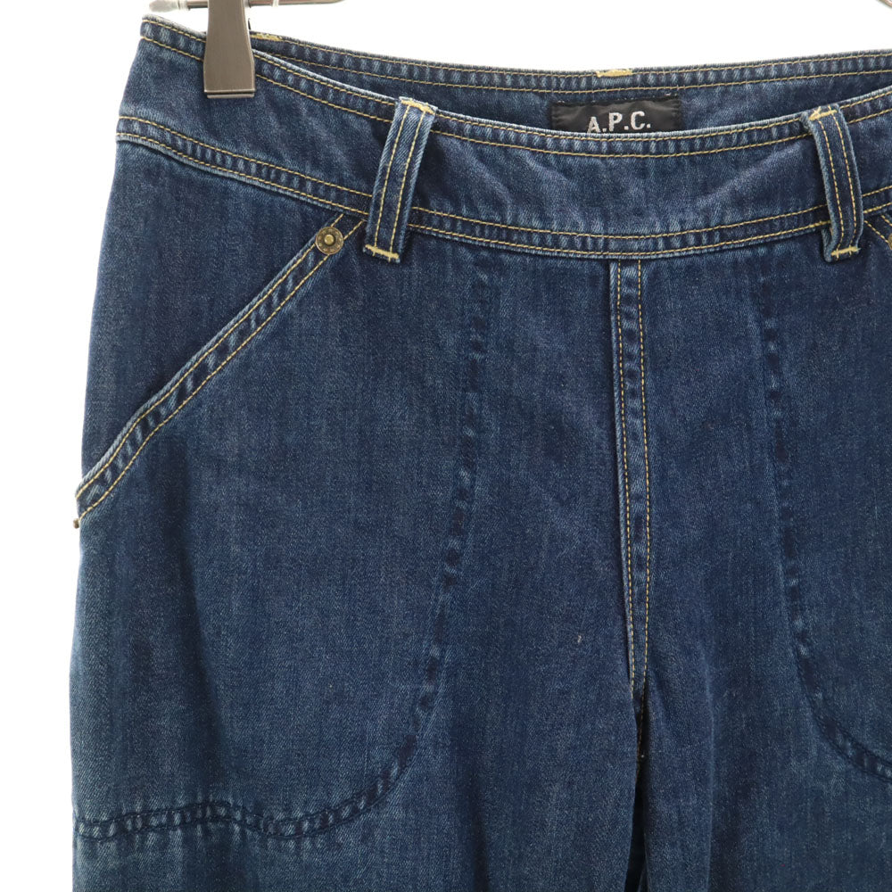 A.P.C. アーペーセー デニムパンツ 34 インディゴブルー ジーンズ レディース