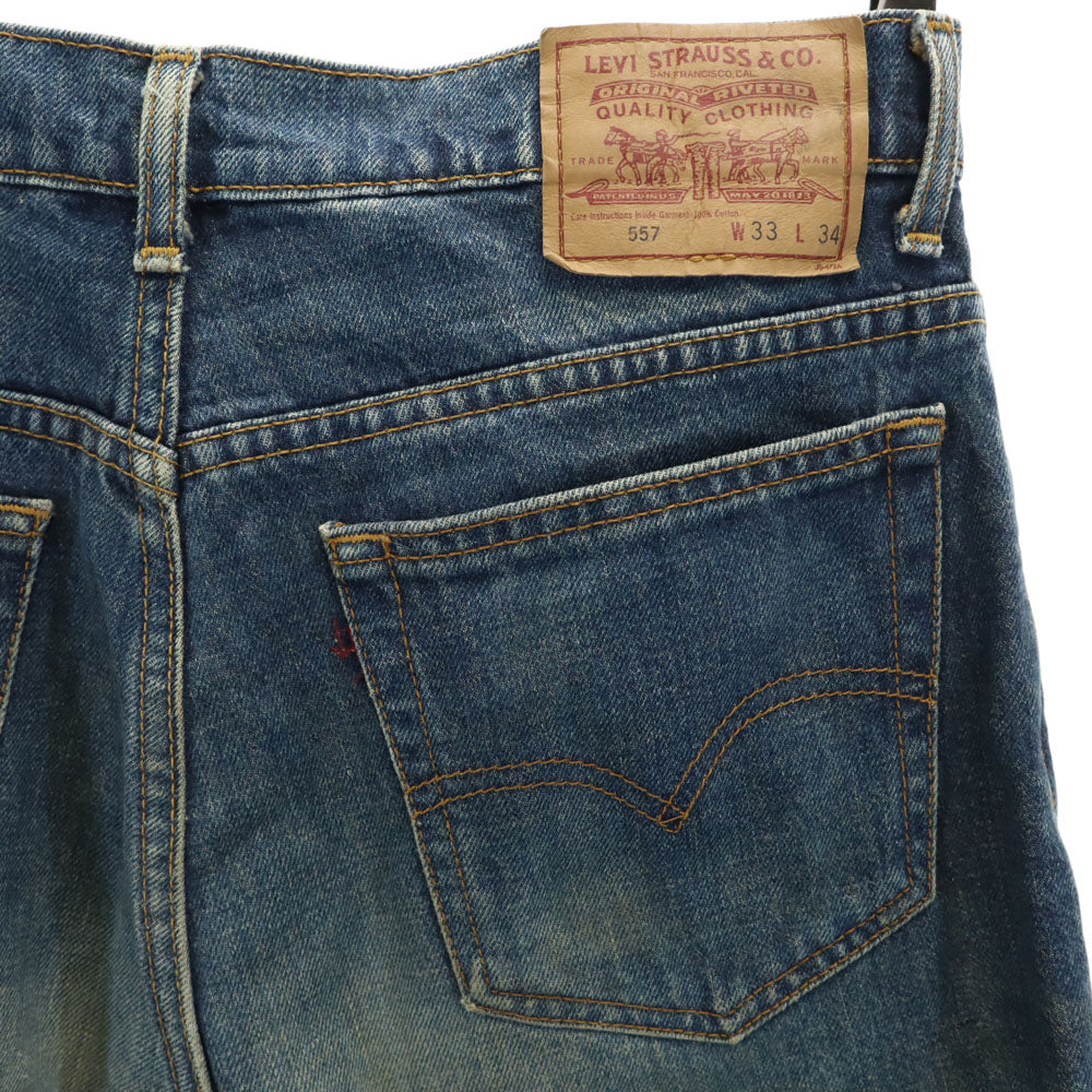 リーバイス 90s 557 オールド カットオフ ブーツカットデニムパンツ w33 Levi's ジーパン フレア メンズ