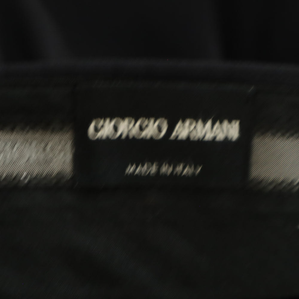 GIORGIO ARMANI ジョルジオアルマーニ イタリア製 スラックスパンツ 濃紺 メンズ