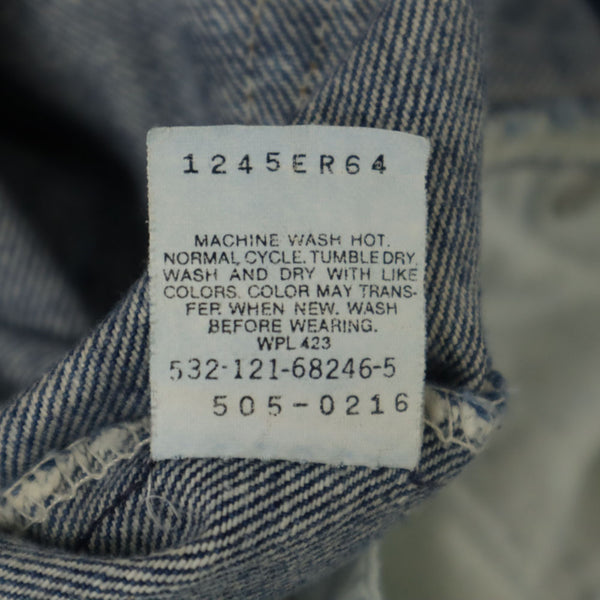 リーバイス 90s USA製 505 オールド テーパードデニムパンツ w36 Levi's ジーンズ ビッグサイズ メンズ