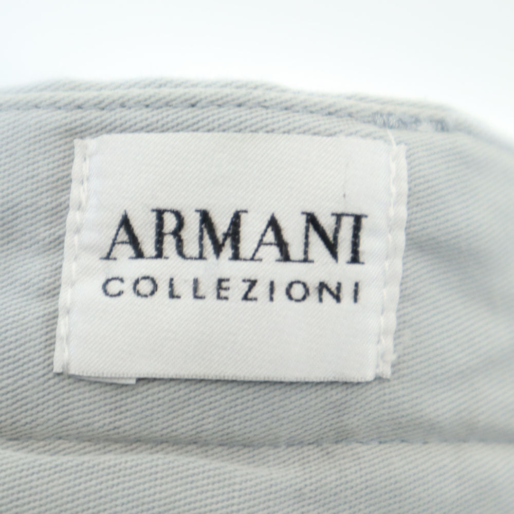 ARMANI COLLEZIONI アルマーニコレッツォーニ ロングパンツ L グレー系 ビッグサイズ メンズ