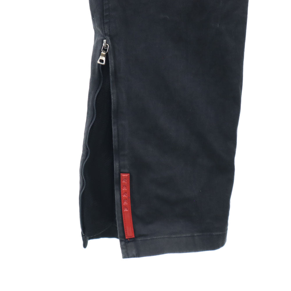 PRADA プラダ ロングパンツ 48 ブラック系 メンズ