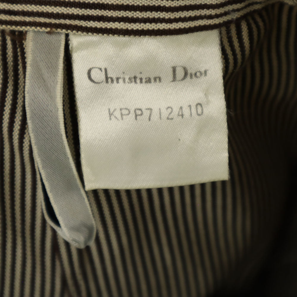 Christian Dior クリスチャンディオール 90s オールド ストライプ柄 ロングパンツ 11 ベージュ 他 レディース