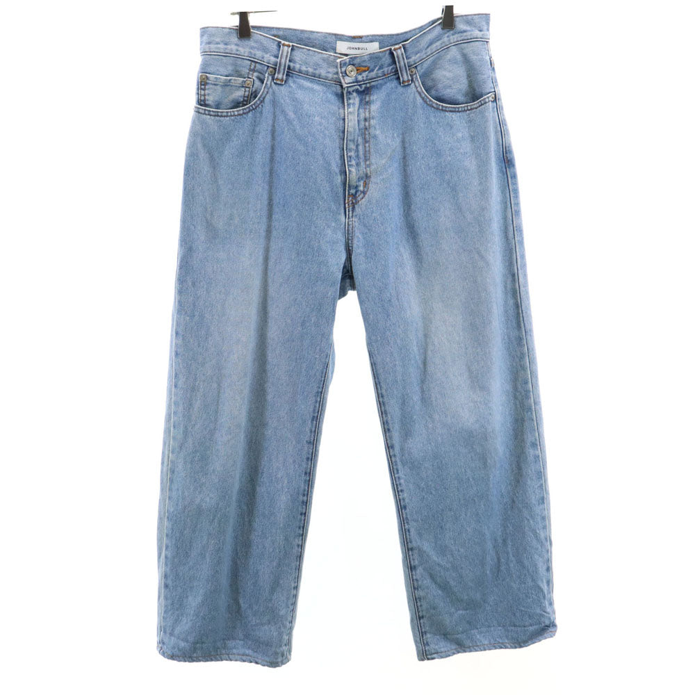 Johnbull ジョンブル 日本製 デニムパンツ W32 アイスブルー ジーンズ メンズ