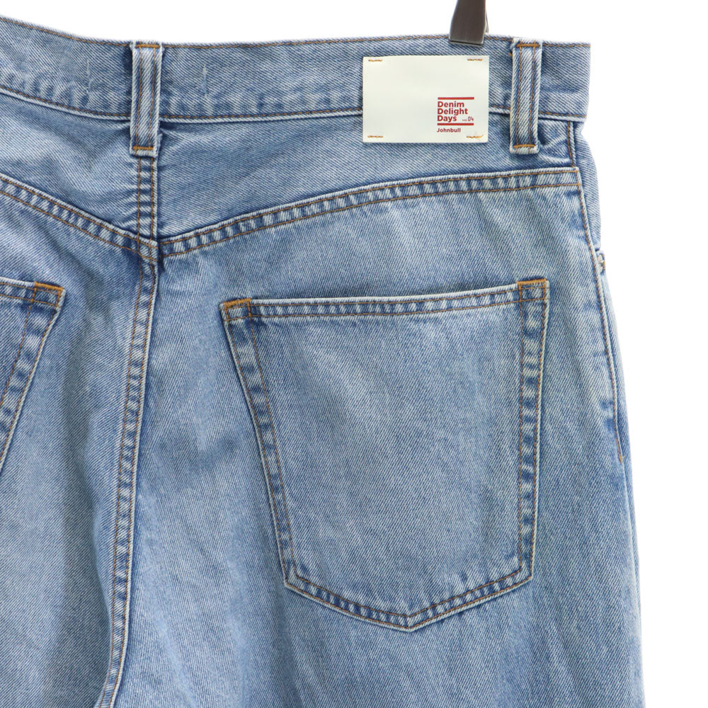 Johnbull ジョンブル 日本製 デニムパンツ W32 アイスブルー ジーンズ メンズ