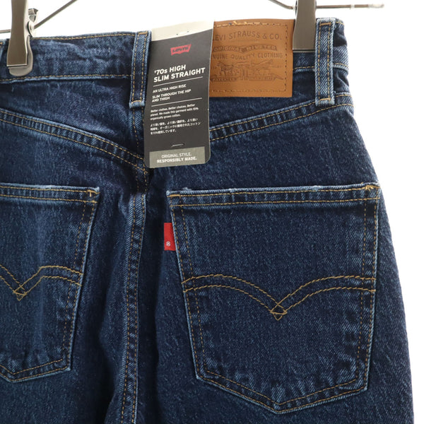 未使用 リーバイス スリム ストレートデニムパンツ w23 Levi's ジーパン タグ付き レディース