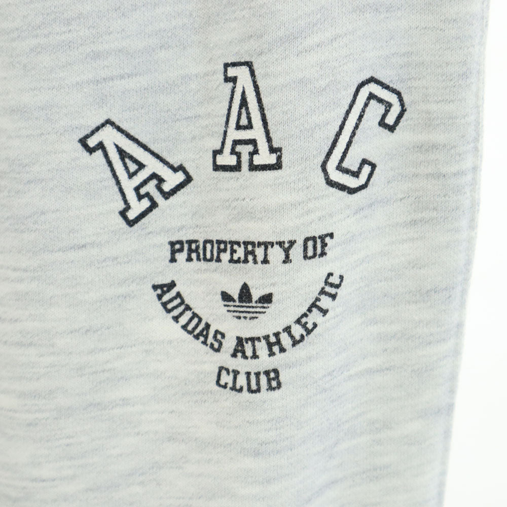 アディダス 80s デサント製 ヴィンテージ トレフォイルロゴ スウェットパンツ O ライトグレー adidas メンズ