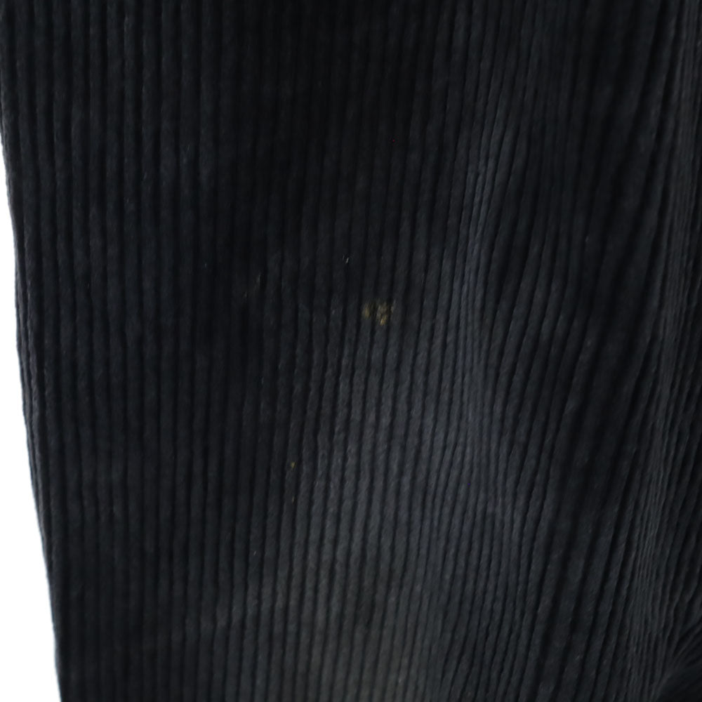 OVERHUES 80s ヴィンテージ ユーロワーク 木こり ブラックコーズ コーデュロイパンツ 27 ブラック ロガーパンツ メンズ