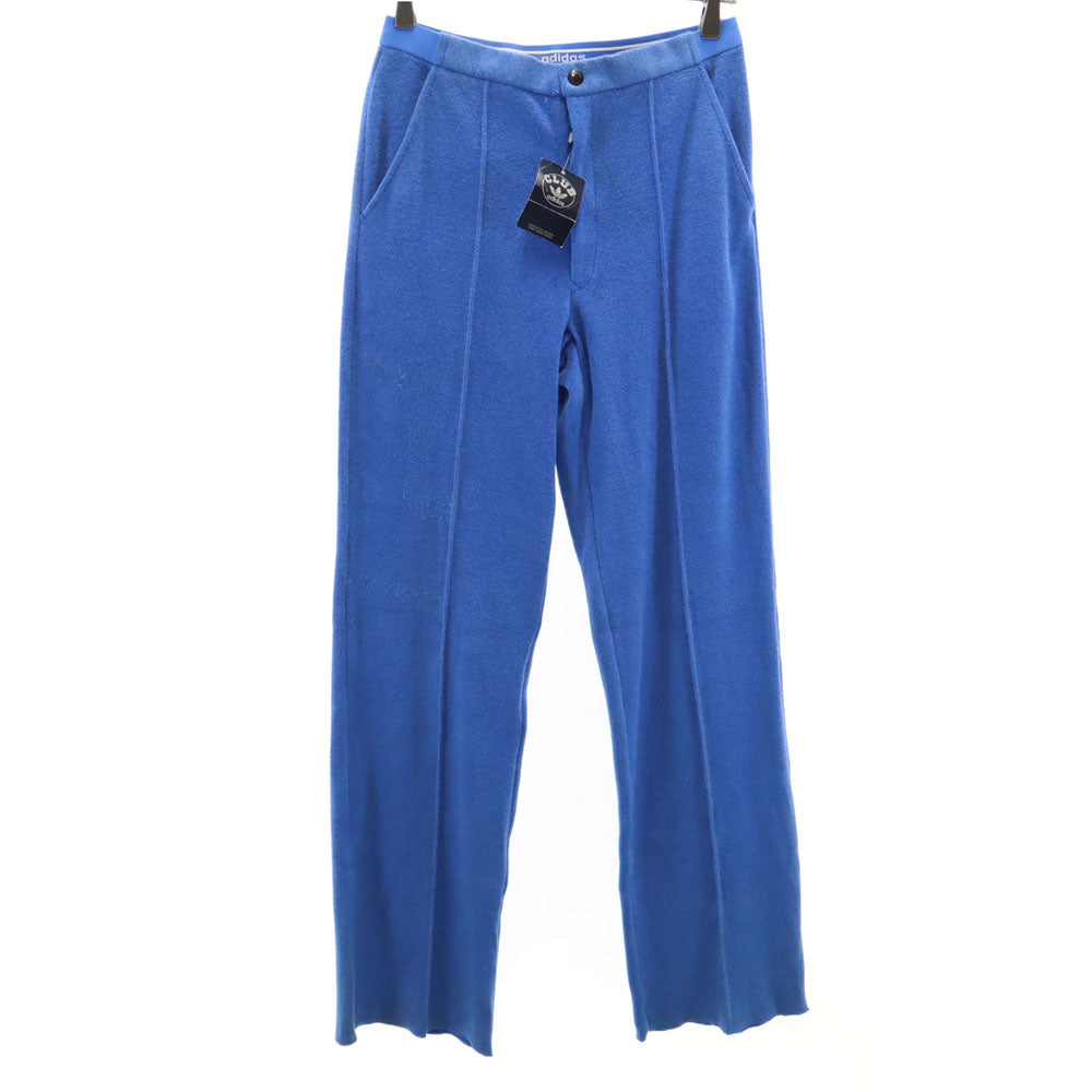 未使用 CLUBadidas クラブアディダス 70s 80s ヴィンテージ デサント製 トレフォイルロゴ デッドストック トラックパンツ M ブルー メンズ
