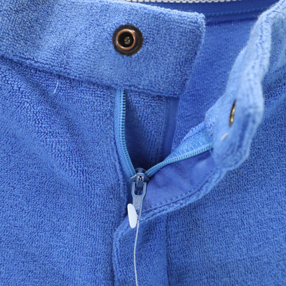 未使用 CLUBadidas クラブアディダス 70s 80s ヴィンテージ デサント製 トレフォイルロゴ デッドストック トラックパンツ M ブルー メンズ