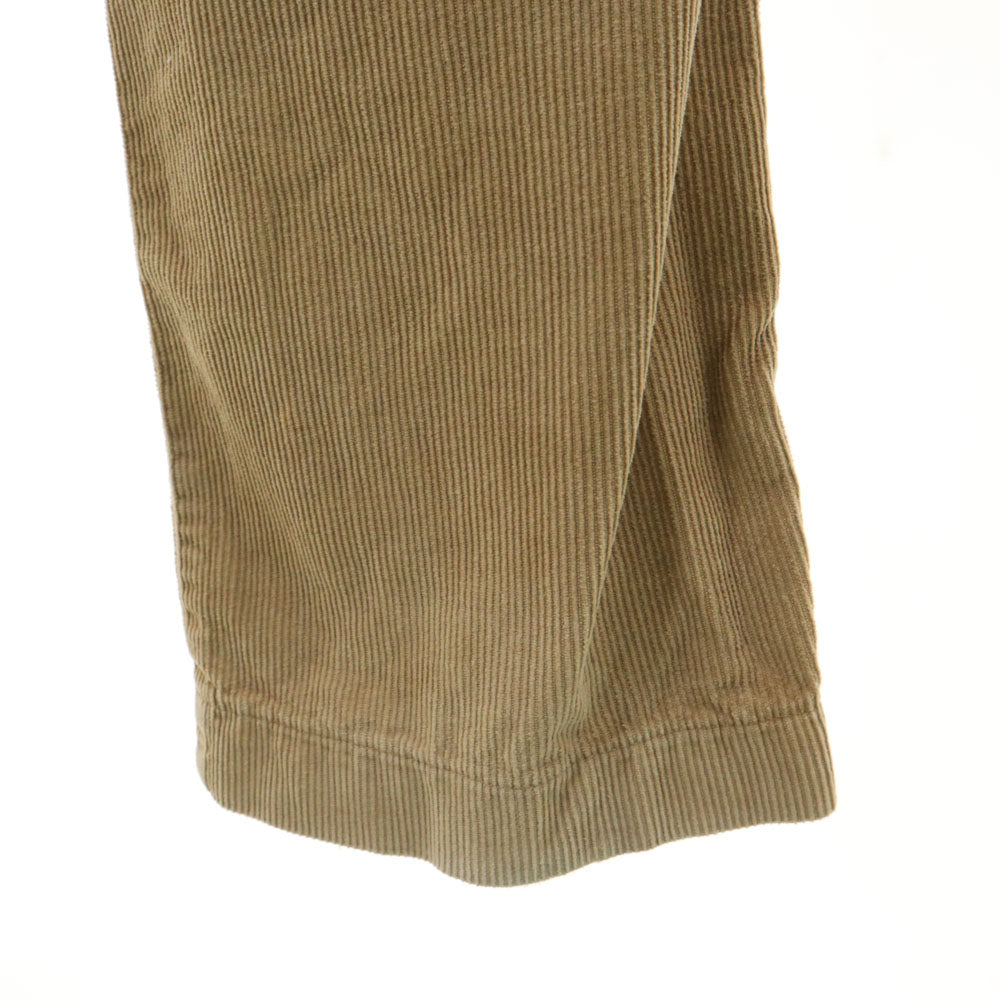 DOLCE&GABBANA ドルチェアンドガッバーナ イタリア製 ストレート コーデュロイパンツ 46 ベージュ レディース