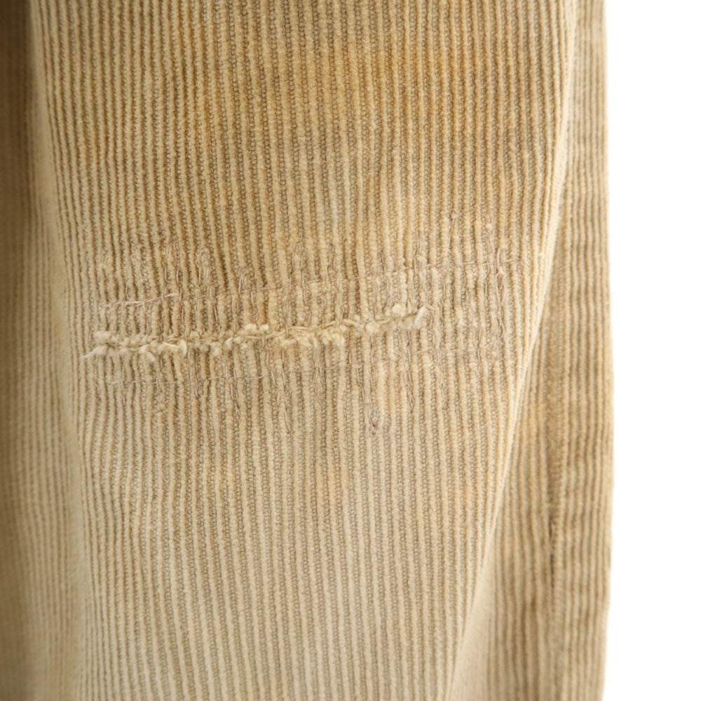 DOLCE&GABBANA ドルチェアンドガッバーナ イタリア製 ストレート コーデュロイパンツ 46 ベージュ レディース