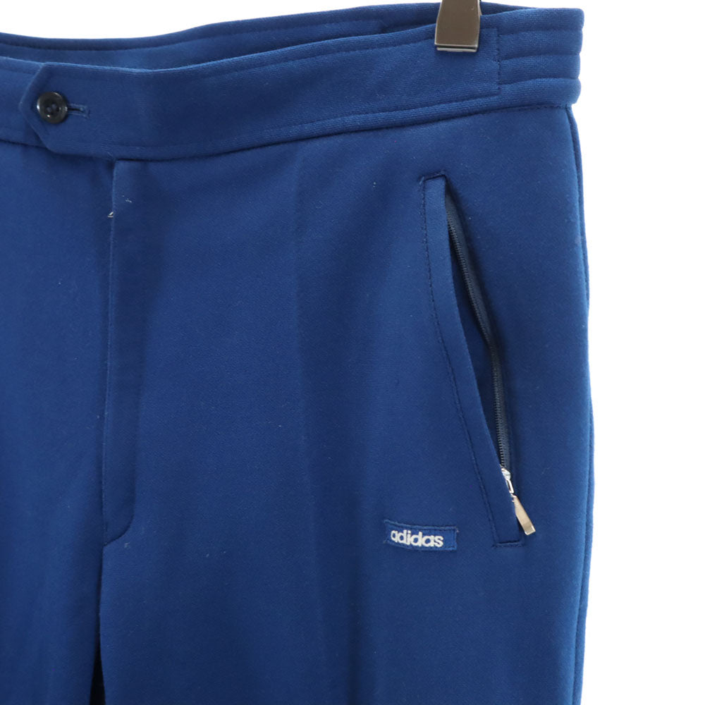 adidas アディダス 70s ヴィンテージ デサント製 西ドイツタグ トラックパンツ L ブルー メンズ