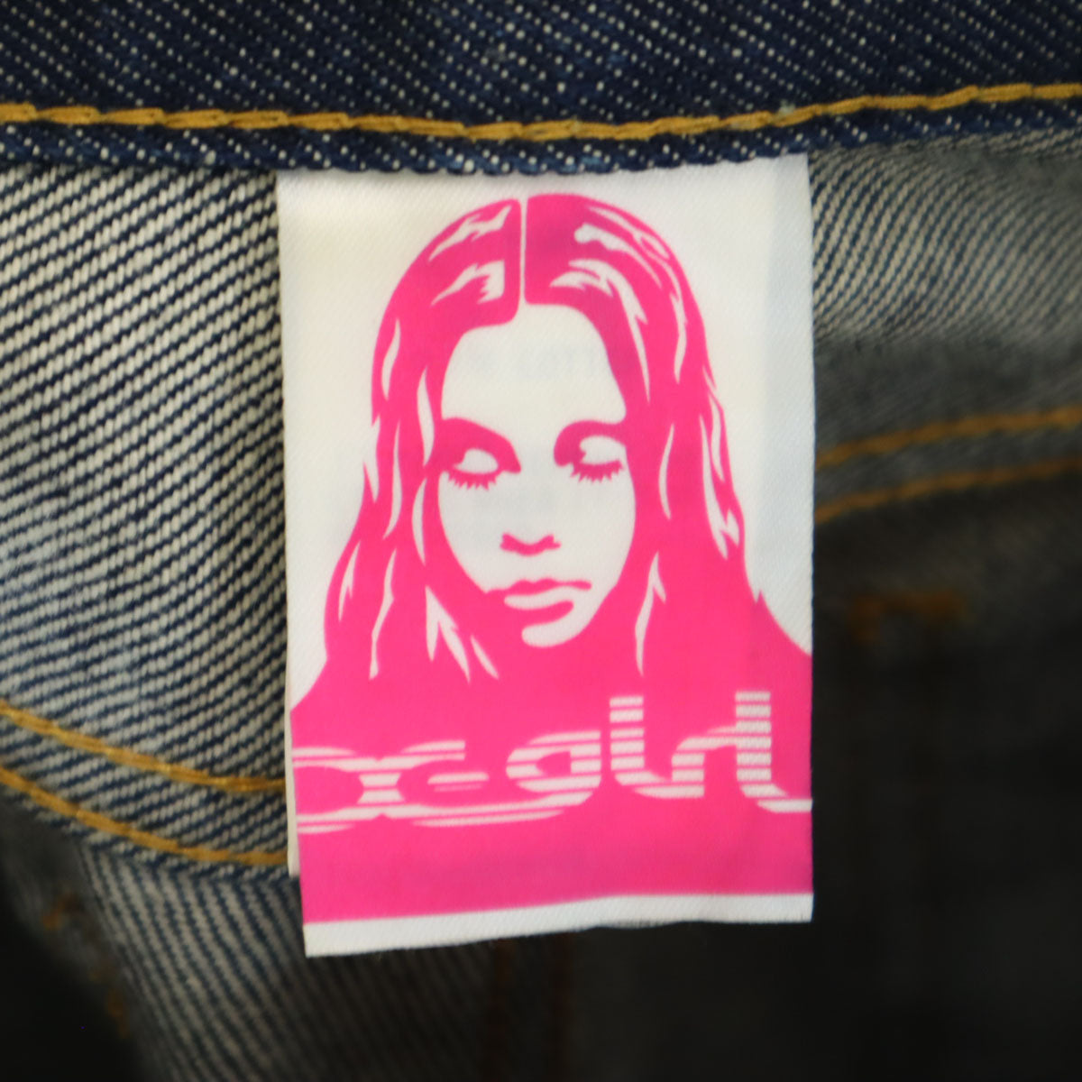 X-girl エックスガール 日本製 デニムパンツ 0 ブルー メンズ