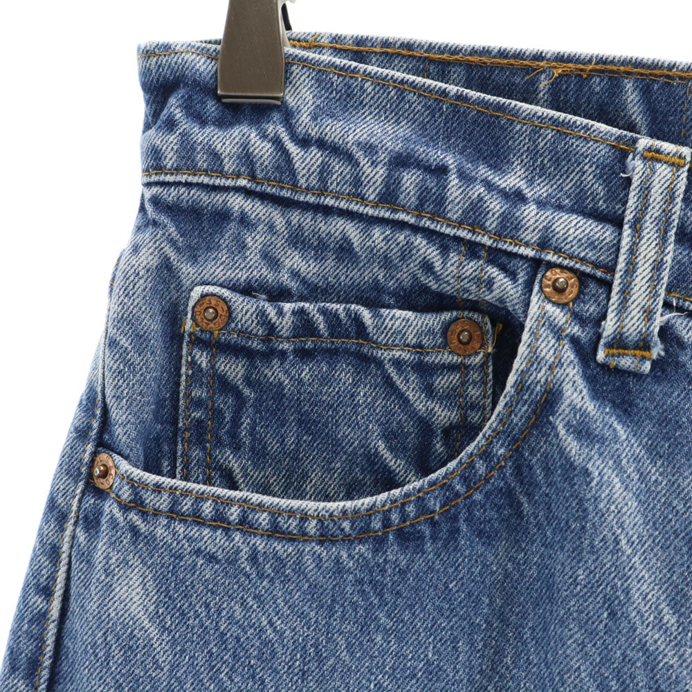Levi's リーバイス 80s 505-0217 オールド USA製 チェーンステッチ ボタン裏650 デニムパンツ ｗ28 ブルー メンズ