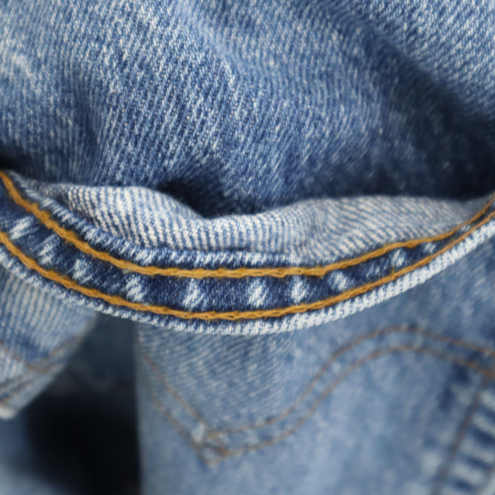 Levi's リーバイス 80s 505-0217 オールド USA製 チェーンステッチ ボタン裏650 デニムパンツ ｗ28 ブルー メンズ