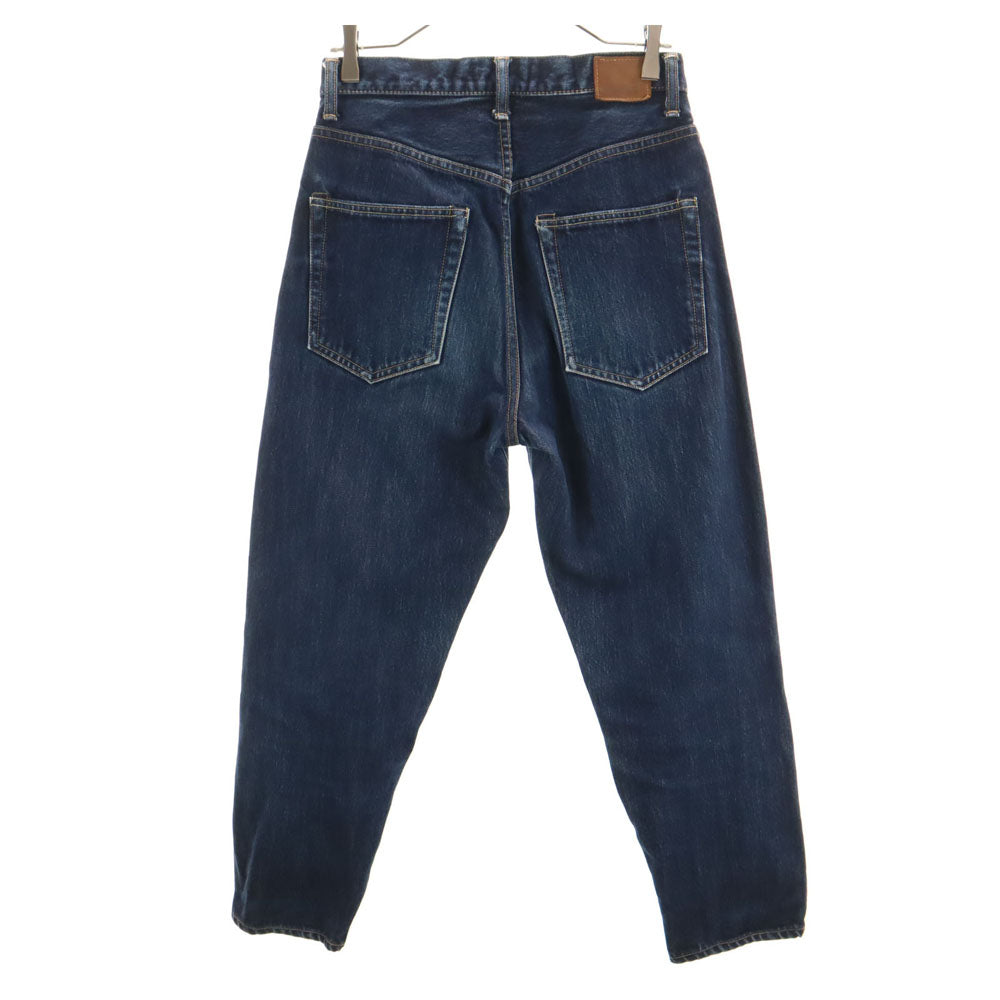 ハツキ テーパードデニムパンツ 0 インディゴブルー ジーンズ ボタンフライ メンズ