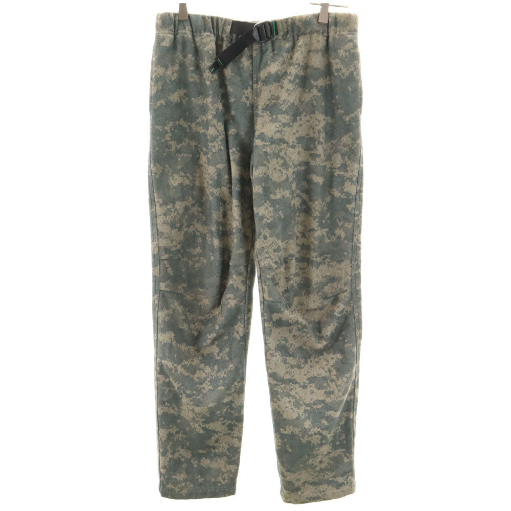 WILDTHINGS ワイルドシングス ウールブレンド モザイクカモフラ ロングパンツ S カーキ系 メンズ