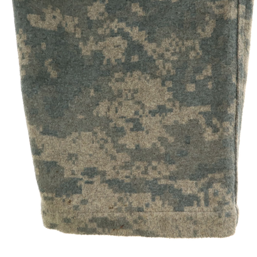 WILDTHINGS ワイルドシングス ウールブレンド モザイクカモフラ ロングパンツ S カーキ系 メンズ