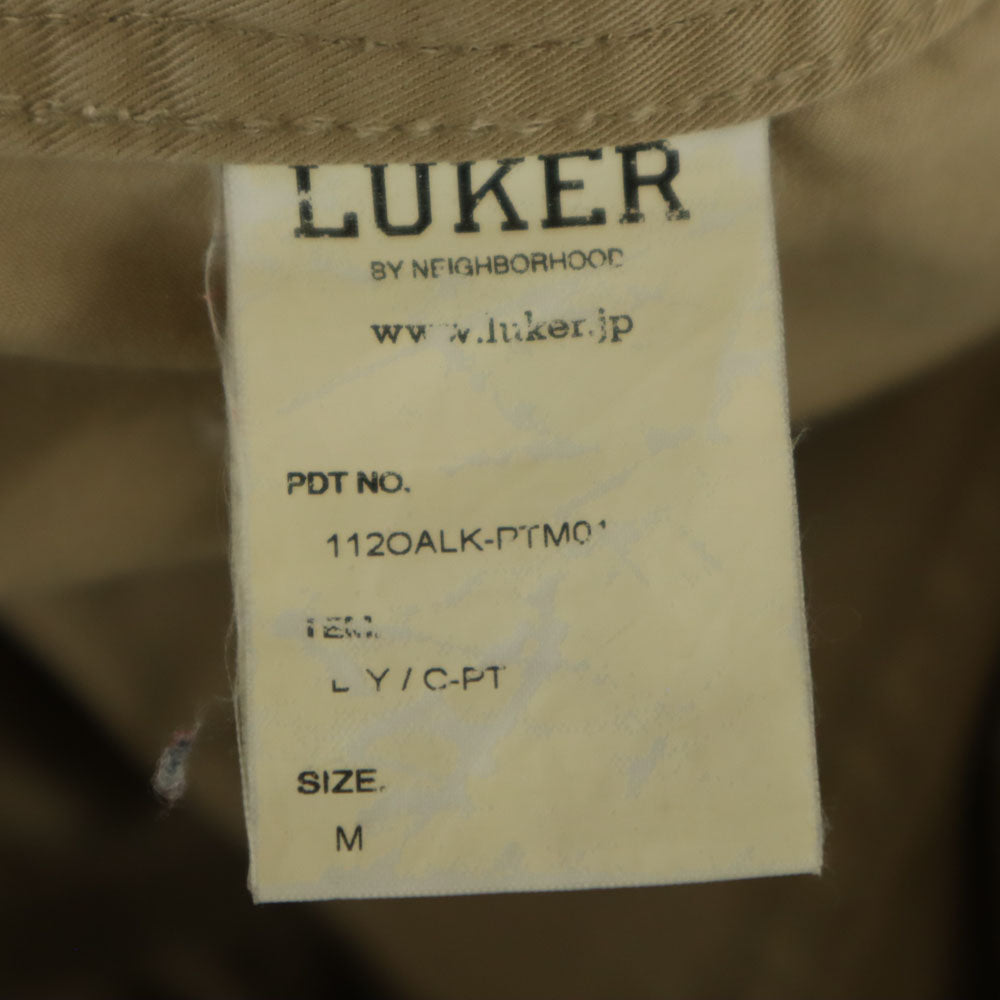 LUKER ルーカー ロングパンツ M ベージュ系 メンズ