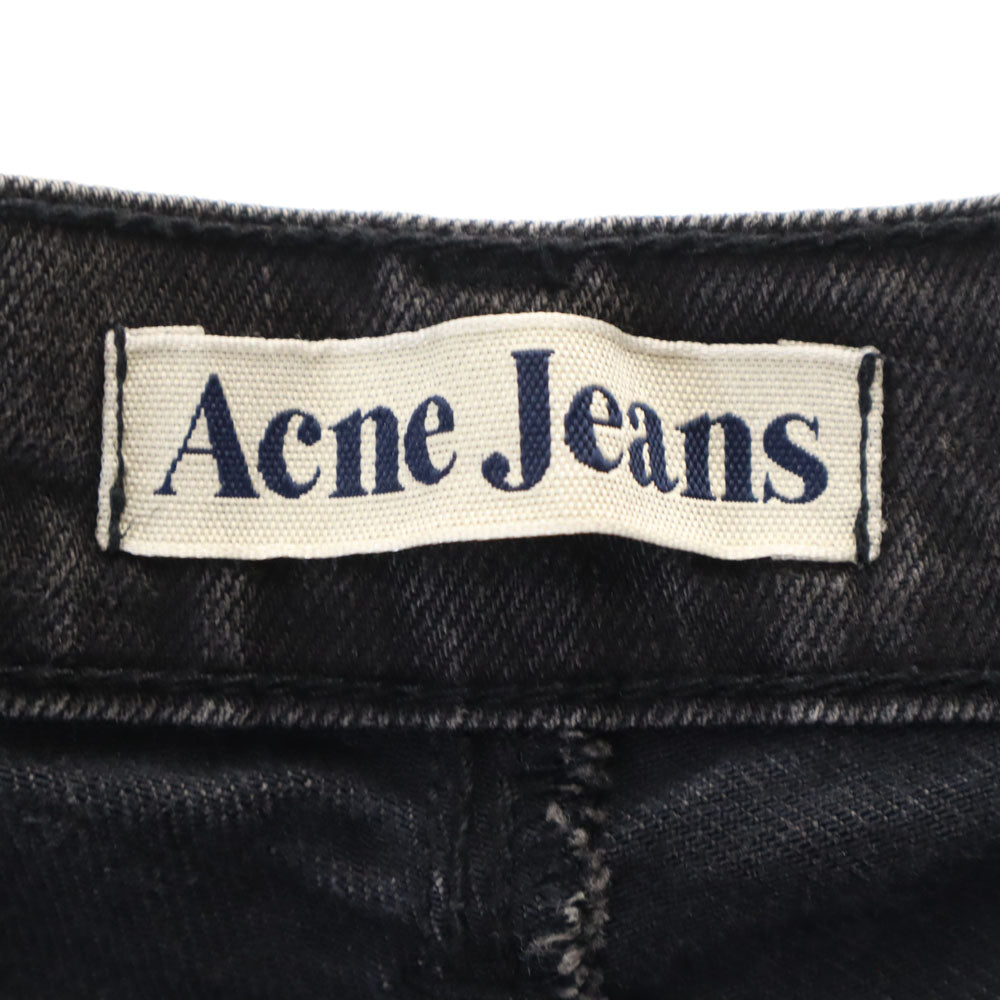 Acne Jeans アクネジーンズ ポルトガル製 ストレッチパンツ ｗ29 ブラック ジーンズ メンズ