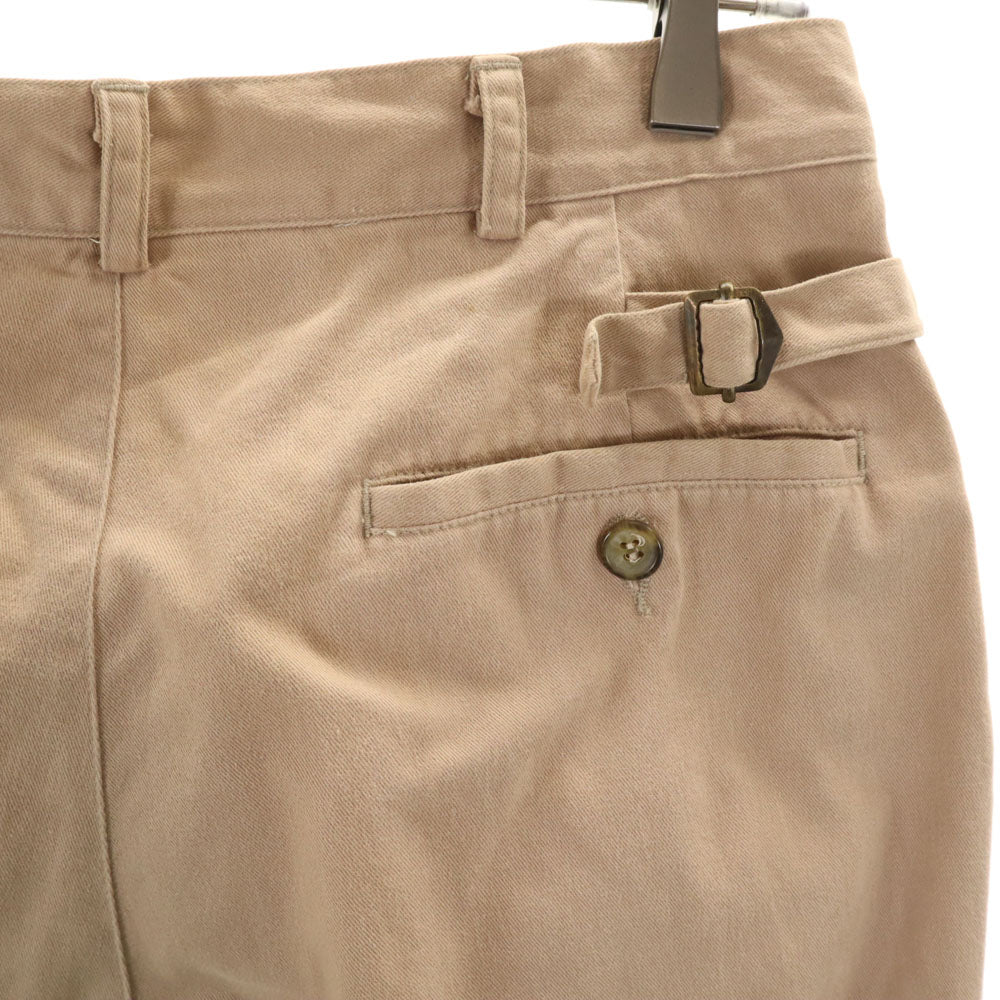 カルバンクラインスポーツ 90s 00s オールド タック パンツ w31 ベージュ系 ボタンフライ メンズ