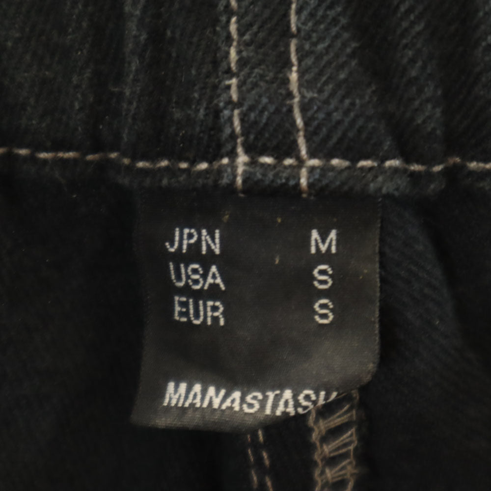 MANASTASH マナスタッシュ クロップド アウトドアパンツ M ブラック クライミング メンズ