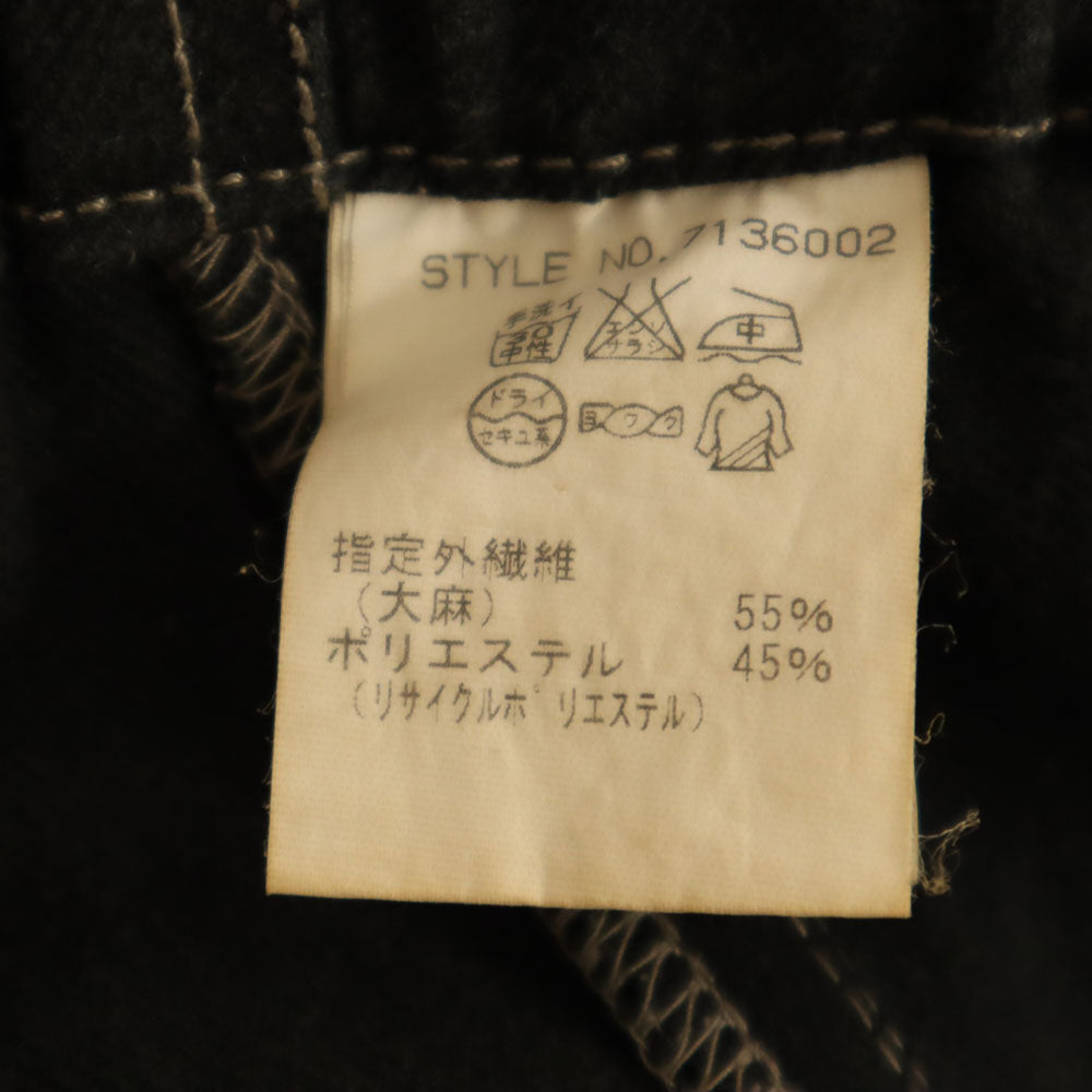 MANASTASH マナスタッシュ クロップド アウトドアパンツ M ブラック クライミング メンズ