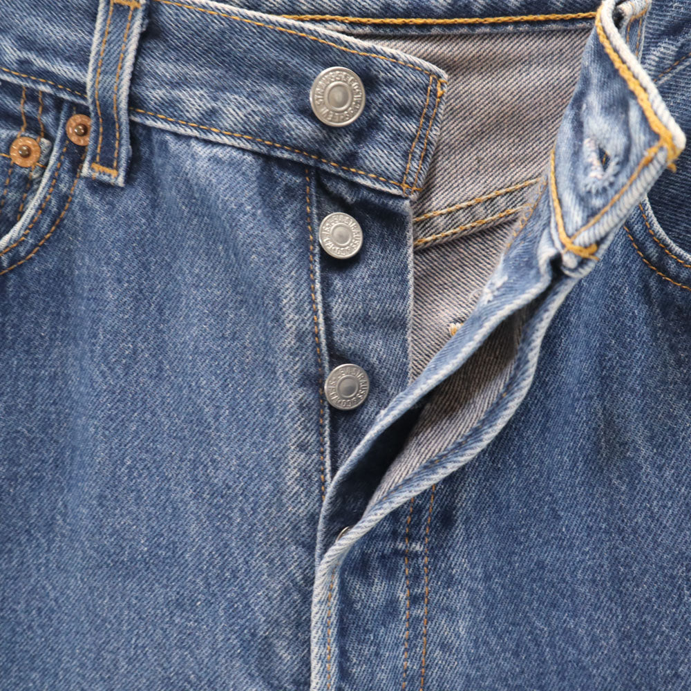 Levi's リーバイス 00s 2000年 501 ボタンフライ デニムパンツ w29 カットオフ ジーパン レディース