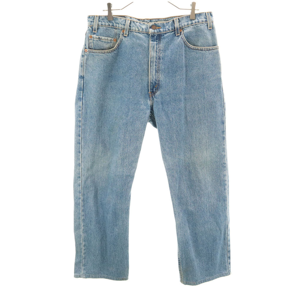 Levi's リーバイス 90s 1998年 505 オールド ストレートデニムパンツ W36 ウォッシュブルー ジーンズ  ビッグサイズ メンズ