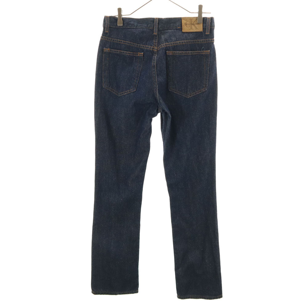 Calvin klein Jeans カルバンクラインジーンズ 90s オールド ストレートデニムパンツ 7 ネイビー ジーンズ メンズ