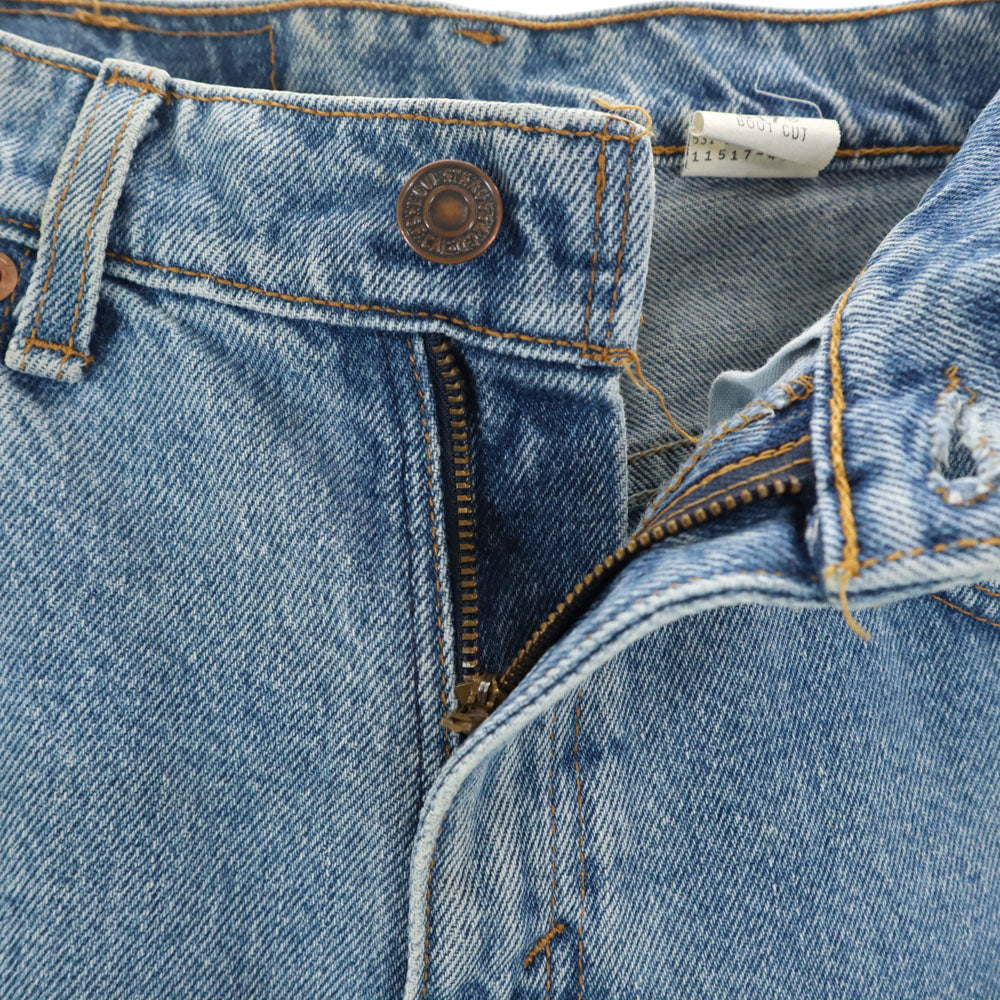Levi's リーバイス 90s 517-4892 USA製 オールド ブーツカットデニムパンツ L ブルー ジーンズ メンズ