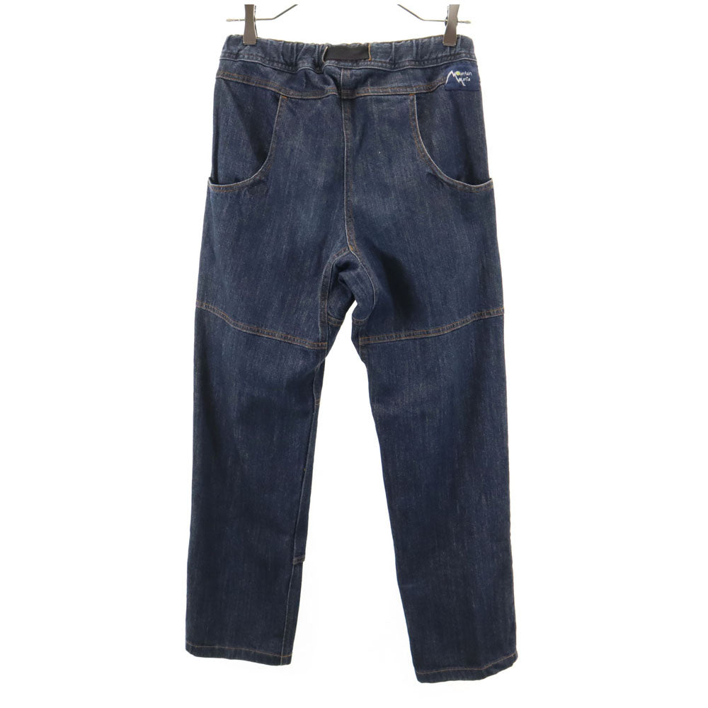 マウンテンマニア デニム アウトドアパンツ S ネイビー クライミング メンズ