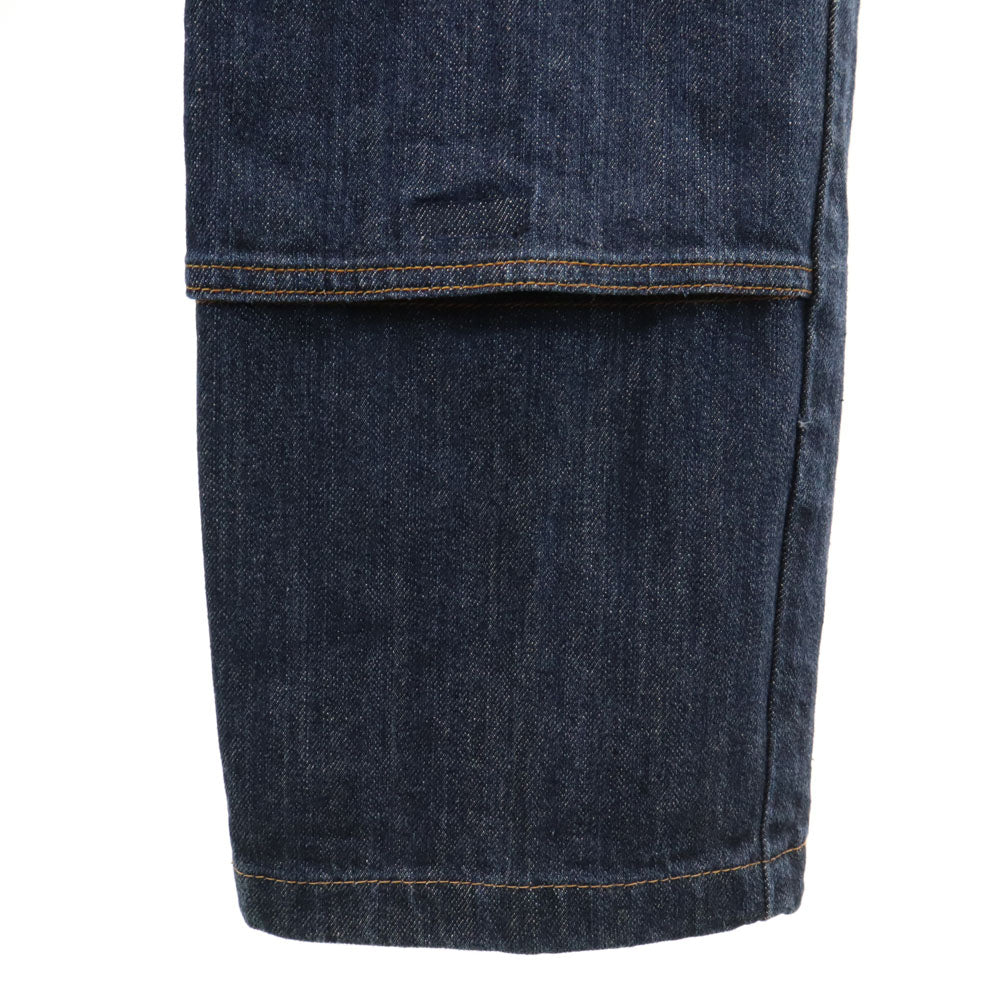 マウンテンマニア デニム アウトドアパンツ S ネイビー クライミング メンズ