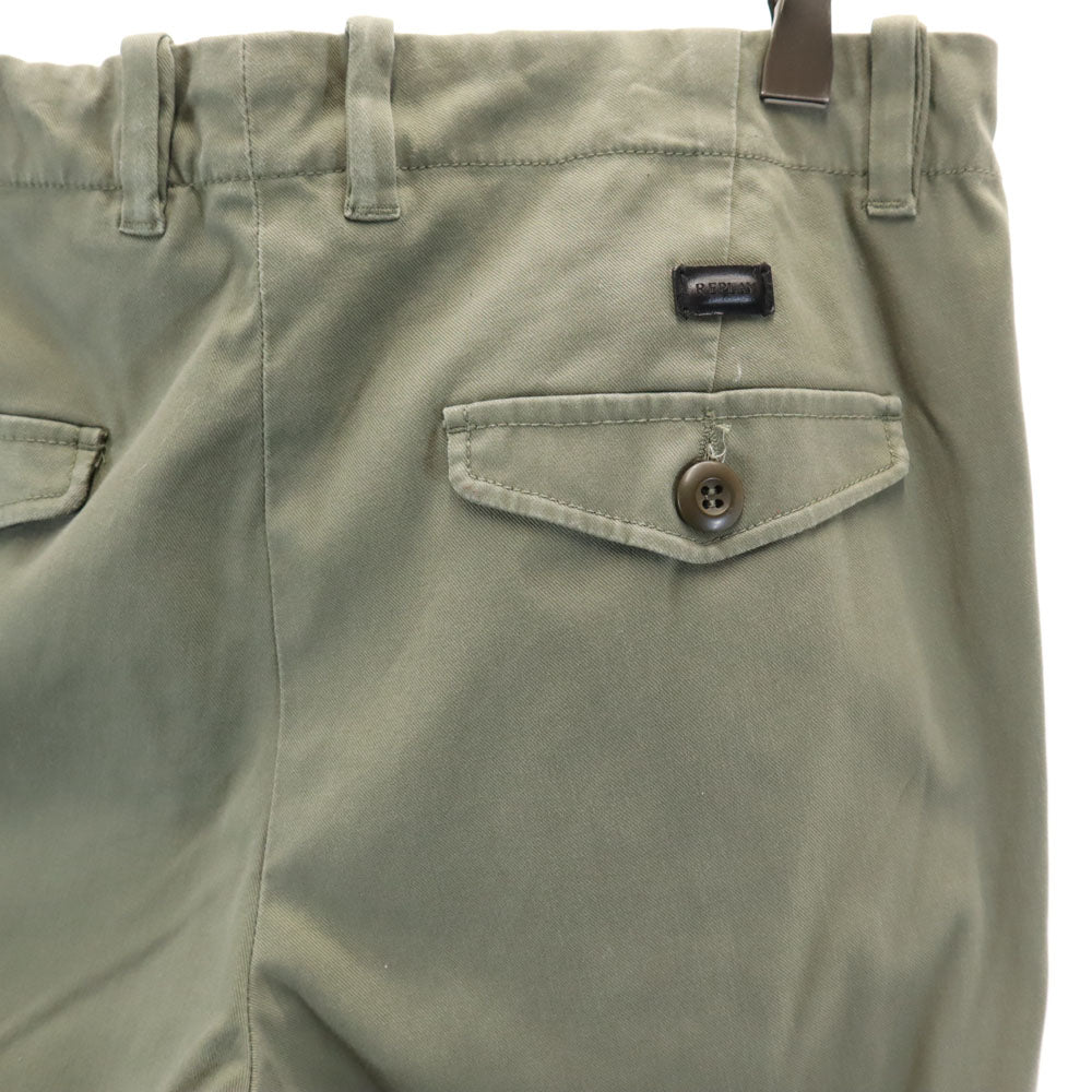 REPLAY リプレイ ロングパンツ ｗ25 カーキ レディース