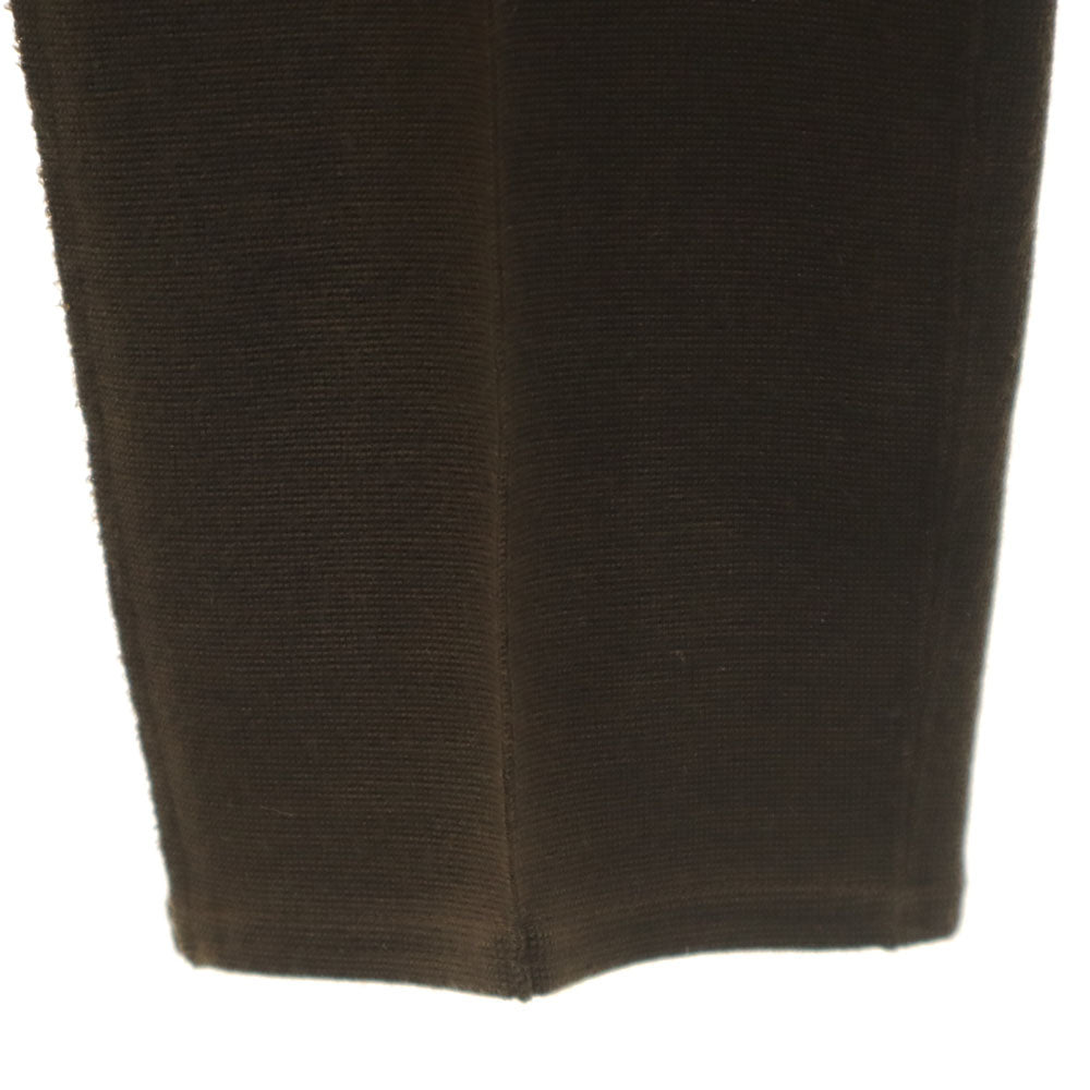 レインメーカー 日本製 ニット テーパードパンツ 4 ブラウン メンズ