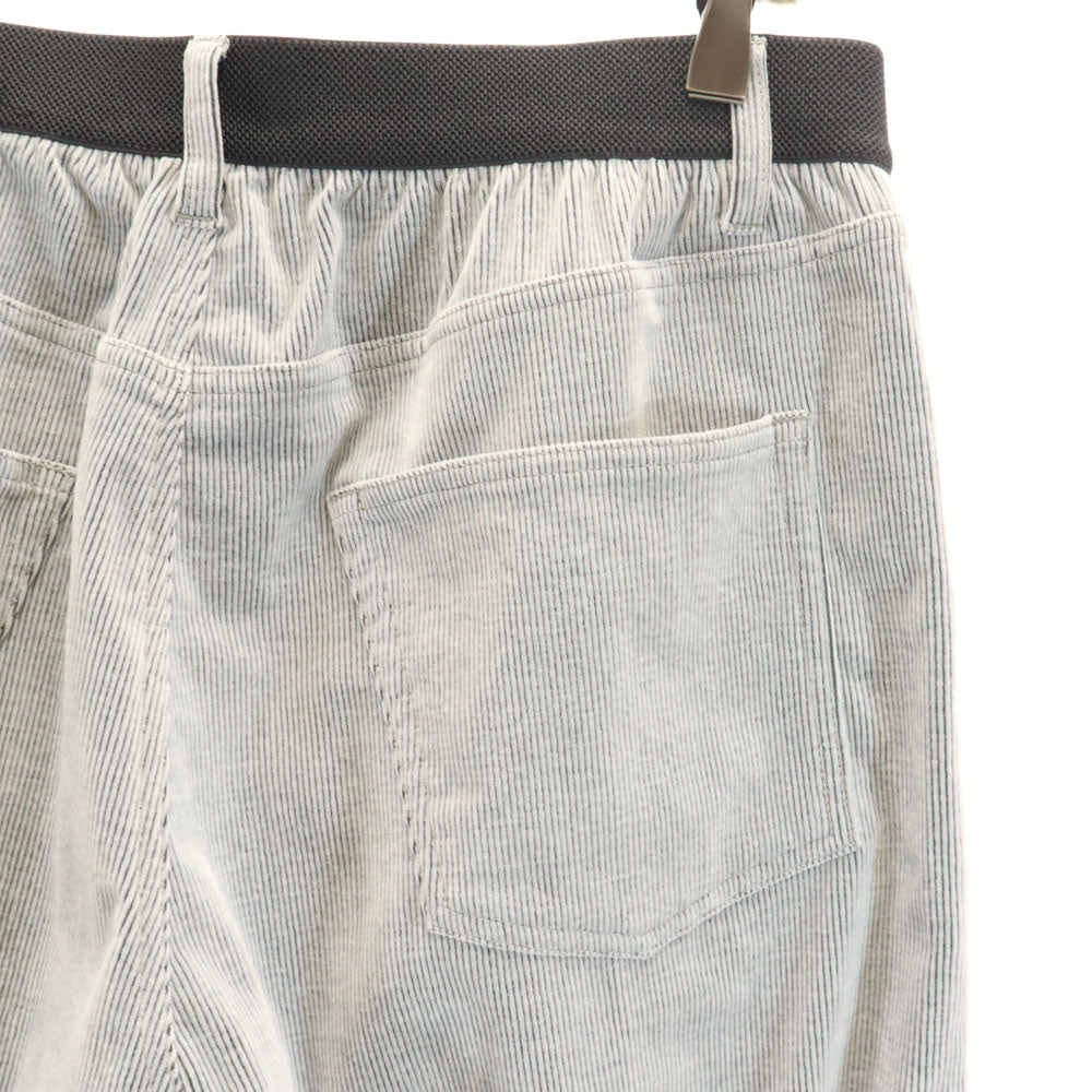 NUMBER M ナンバーエム 日本製 コーデュロイパンツ 46 グレー メンズ
