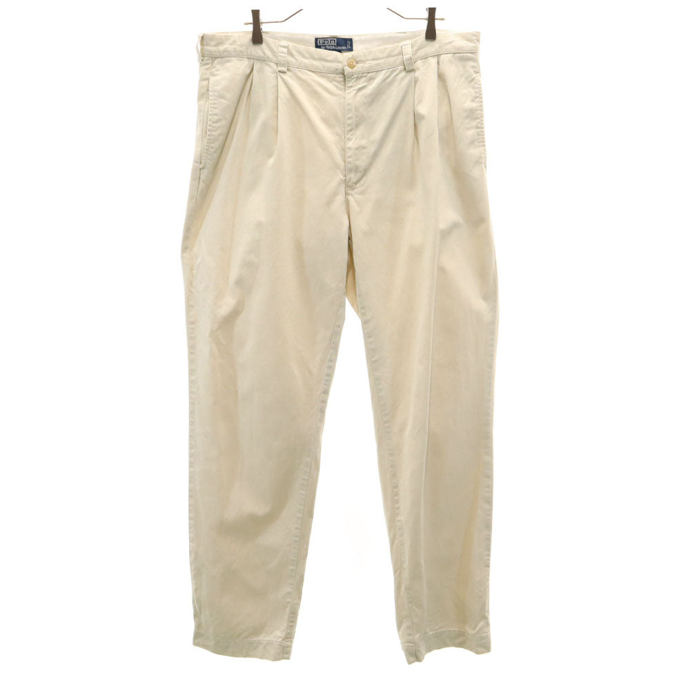 ポロバイラルフローレン オールド チノパンツ 38/34 ホワイト Polo by Ralph Lauren メンズ