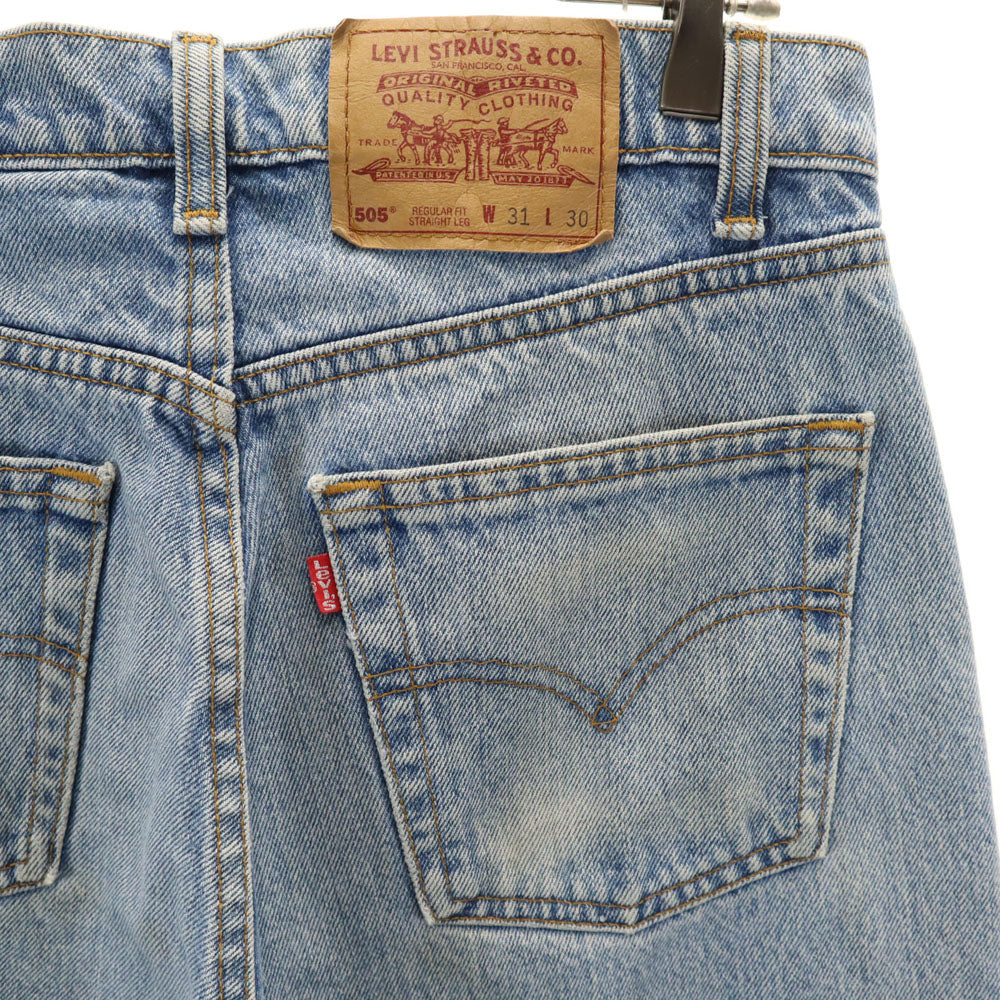 Levi's リーバイス 505 オールド ストレートデニムパンツ W31 ブルー メンズ