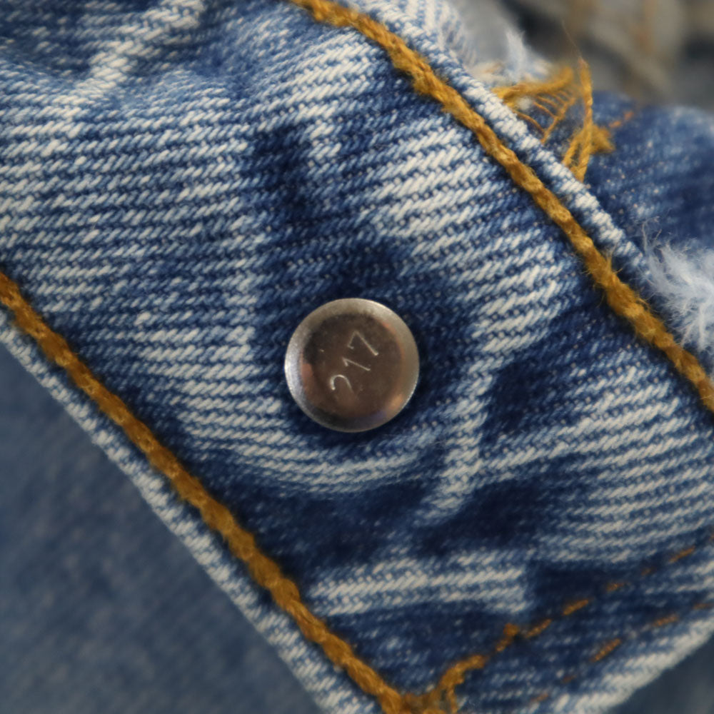 Levi's リーバイス 505 オールド ストレートデニムパンツ W31 ブルー メンズ