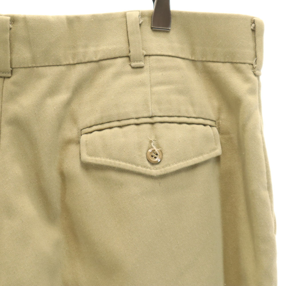 WOOLRICH ウールリッチ 70s ヴィンテージ 白タグ ロケットタロン スラックスパンツ ベージュ メンズ