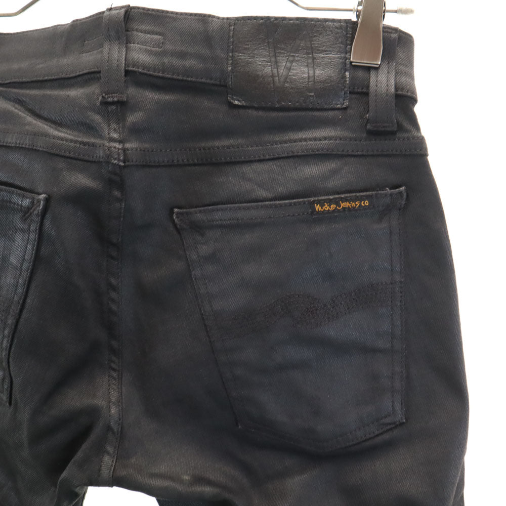 ヌーディージーンズ イタリア製 スキニーパンツ ｗ28 ブラック Nudie Jeans ストレッチ メンズ