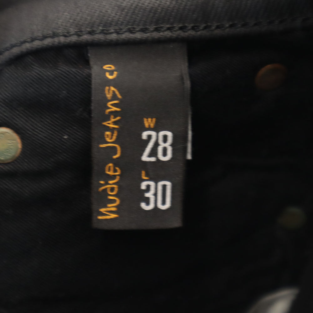 ヌーディージーンズ イタリア製 スキニーパンツ ｗ28 ブラック Nudie Jeans ストレッチ メンズ