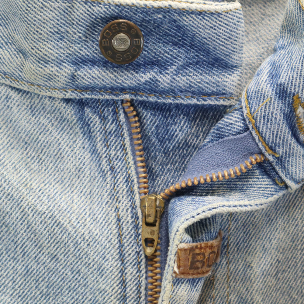 BOSS ボス 80s ヴィンテージ 42タロン ストレートデニムパンツ ジーンズ ビックサイズ メンズ