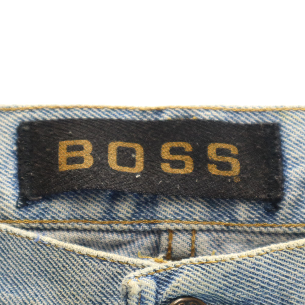BOSS ボス 80s ヴィンテージ 42タロン ストレートデニムパンツ ジーンズ ビックサイズ メンズ