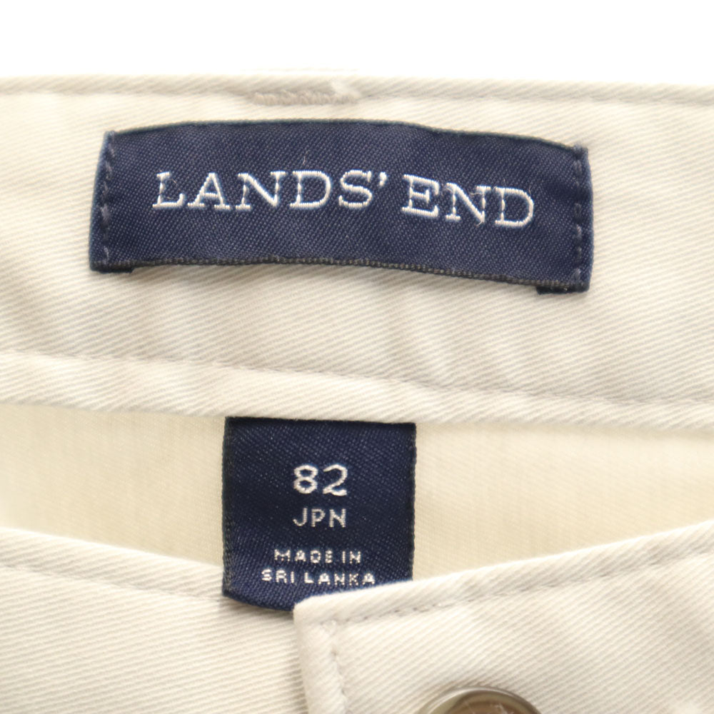 ランズエンド チノパンツ 82 アイボリー LANDS' END メンズ