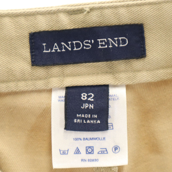 ランズエンド チノパンツ 82 ベージュ LANDS' END メンズ