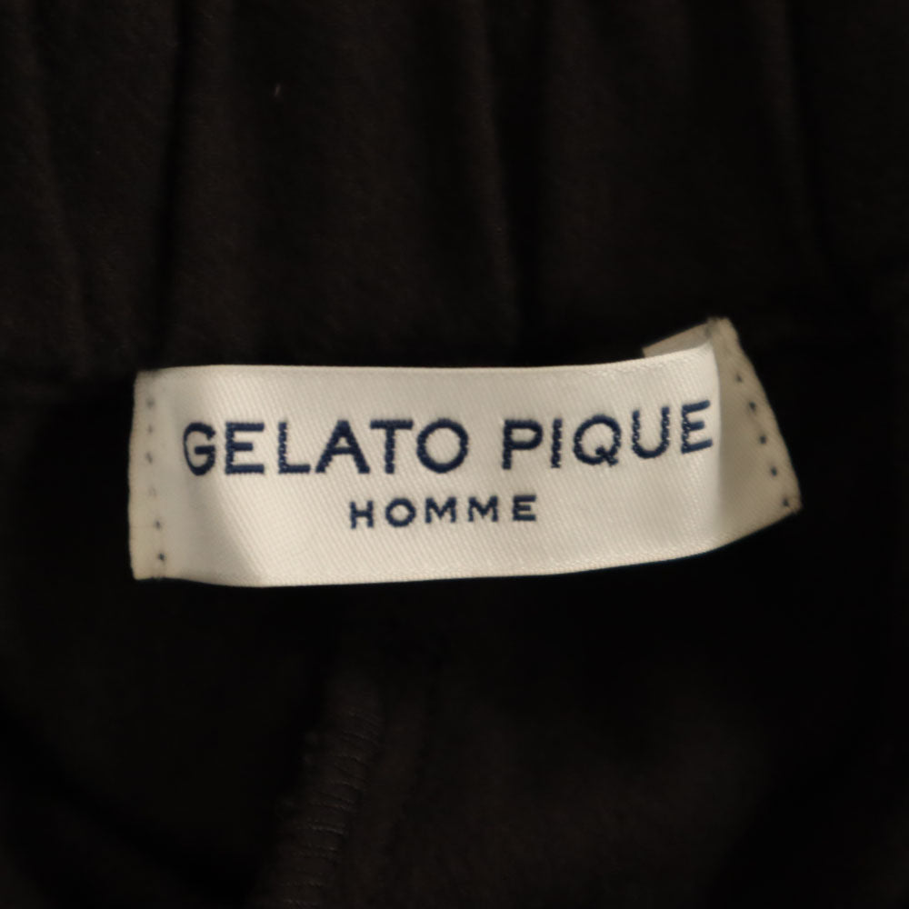 美品 ジェラートピケオム フランネル ルームウェアパンツ L ブラック GELATO PIQUE HOMME メンズ