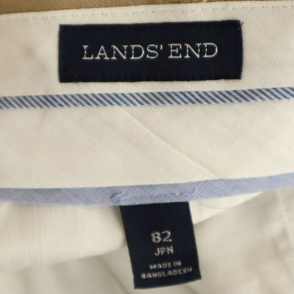 ランズエンド スラックスパンツ 82 ベージュ LANDS' END メンズ